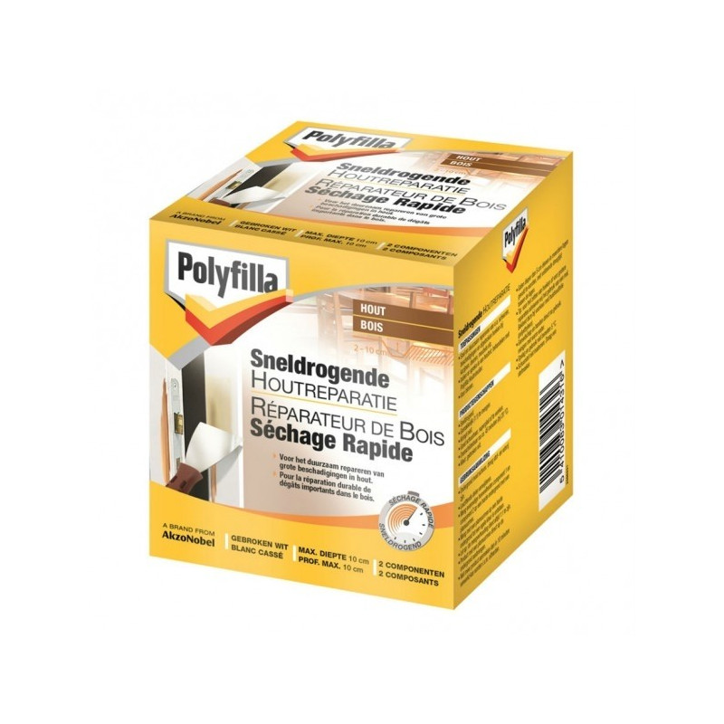 Réparateur de bois séchage rapide 0,5 Kg POLYFILLA