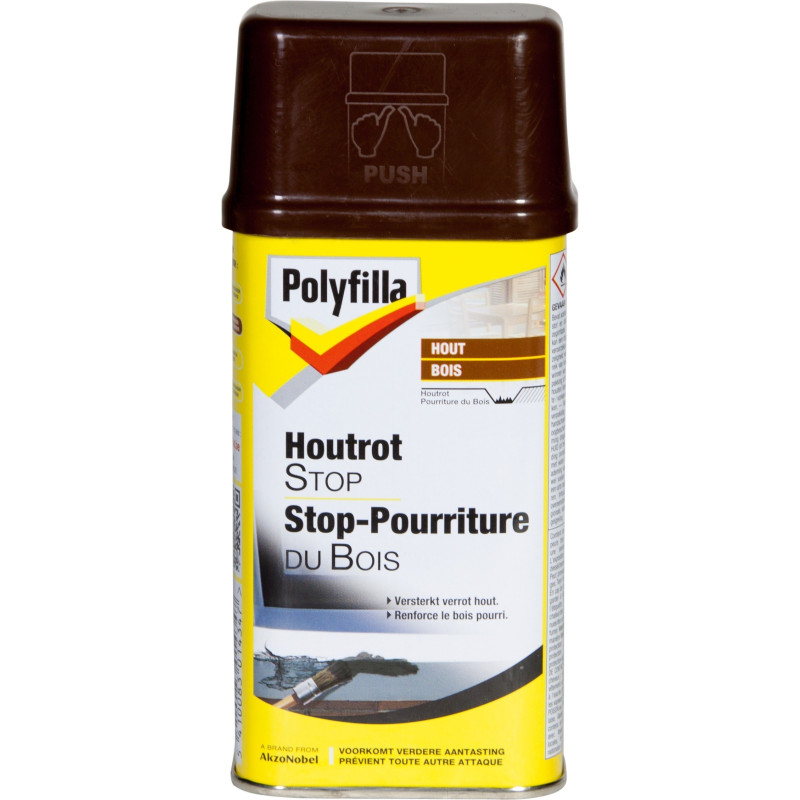 Stop pourriture de bois 0,250 L POLYFILLA