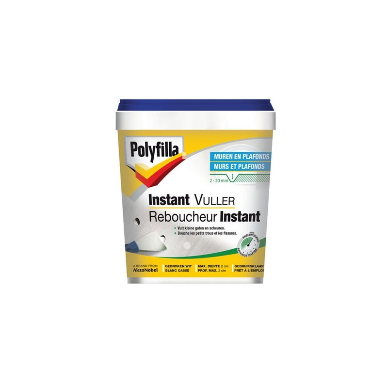 Reboucheur Instant blanc 1 kg POLYFILLA