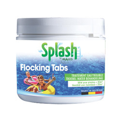 Pastilles floculantes SPLASH – Traitement de l'eau de piscine | SPLASH