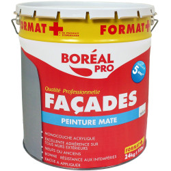Peinture façade 24 kg BOREAL – Protection durable | BOREAL