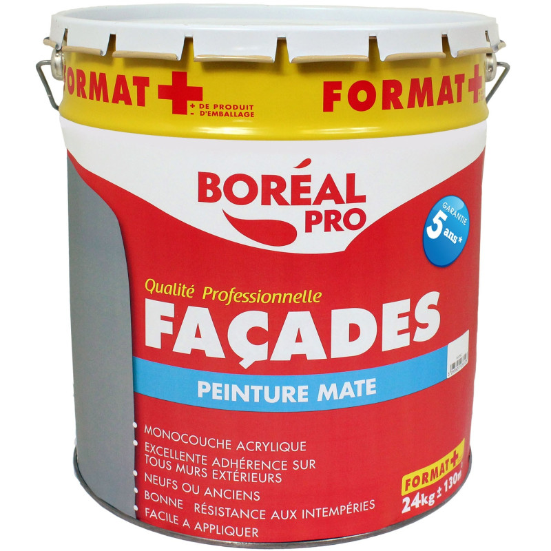 Peinture façade 24 kg BOREAL