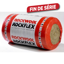 Laine de roche en rouleau 300 x 100 x 16 cm ROCKFLEX