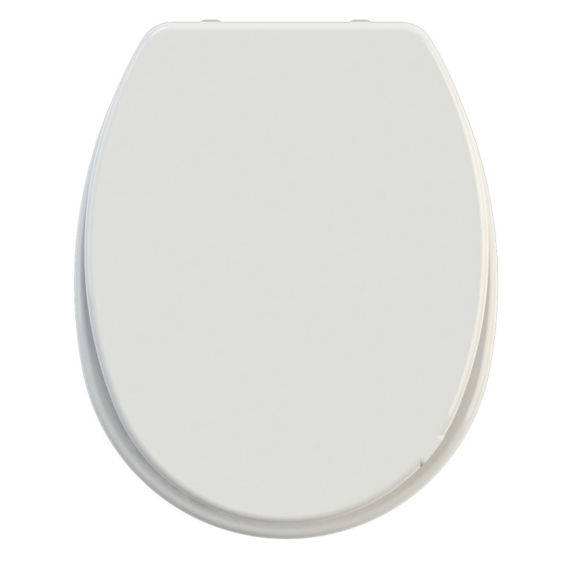 Abattant de toilette Eco + en thermoplastique blanc ALLIBERT