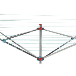 Séchoir parapluie Alustar 180 x 188 cm