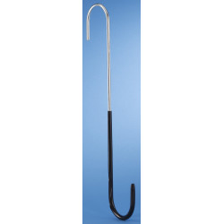 Crochet en S zingué 20 cm