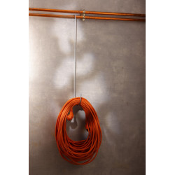 Crochet en S zingué 20 cm