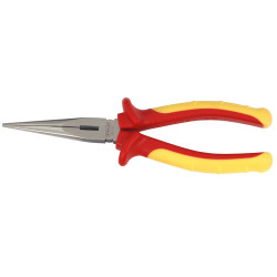 Pince plate à bec long VDE 210 mm STANLEY – Précision | STANLEY