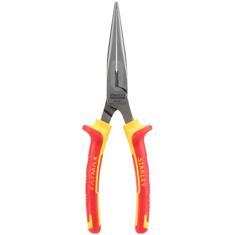 Pince plate à bec long VDE 210 mm STANLEY – Précision | STANLEY