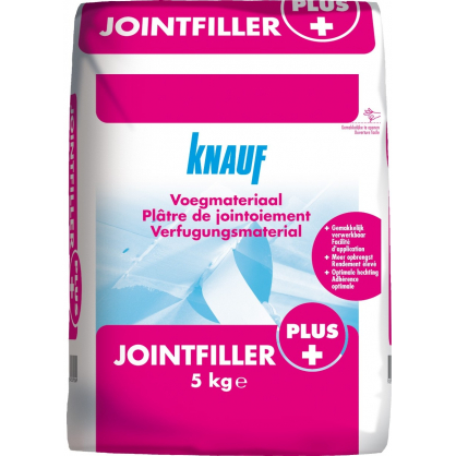 Plâtre de jointoiement Jointfiller+ KNAUF