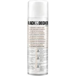 Huile en spray pour taille-haies 300 ml – lubrification optimale | BLACK+DECKER
