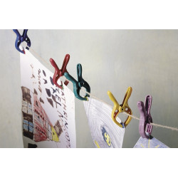 Pince à ressort Microfix 4 pièces – Serrage précis | WOLFCRAFT

