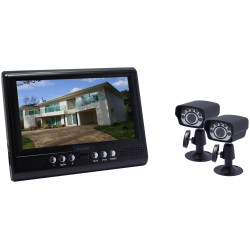 Kit caméra filaire LCD 7" avec 2 caméras CMOS