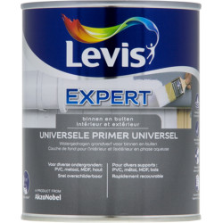 Primaire Universel Blanc 0,75L LEVIS – Idéal toutes surfaces | LEVIS