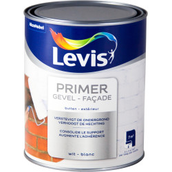 Primaire Façade Blanc 1L LEVIS – Idéal extérieur | LEVIS