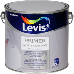 Primer Mur & Plafond gris 2,5L LEVIS – Idéal murs | LEVIS

