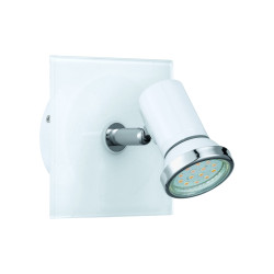 Spot LED Tamara 1 blanc GU10 3W – Éclairage Moderne | EGLO