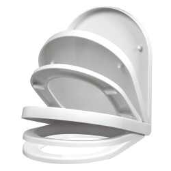 Abattant WC Rainbow blanc – Confort & design | ALLIBERT
