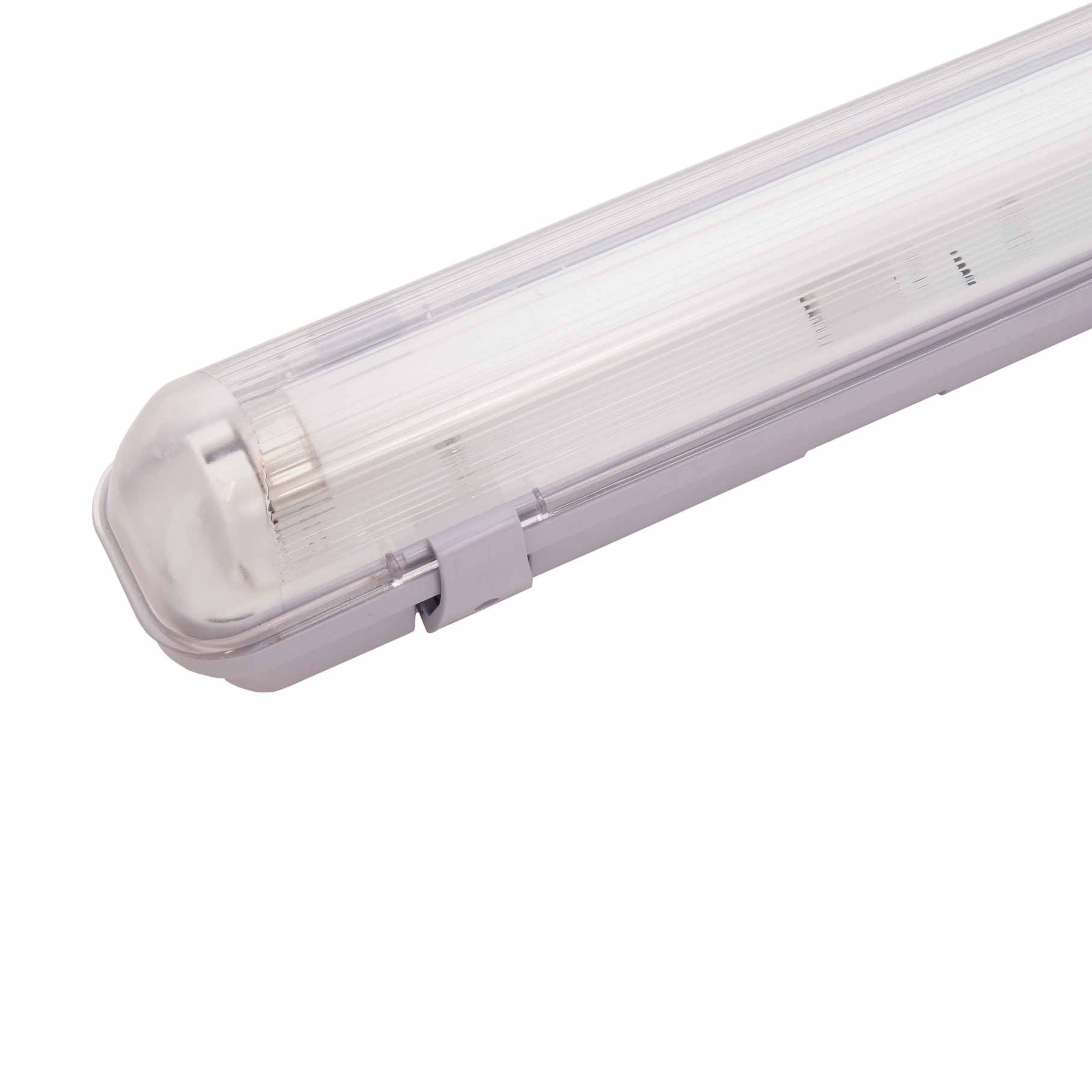 Tube Neon 120 Cm Brico Dépôt Armature semi-étanche avec tube lumineux TL T8 36 W PROFILE