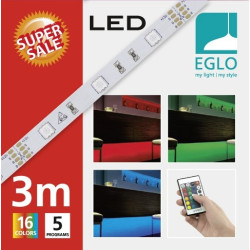 Ruban LED RGB 3 m EGLO – Éclairage ambiant | EGLO