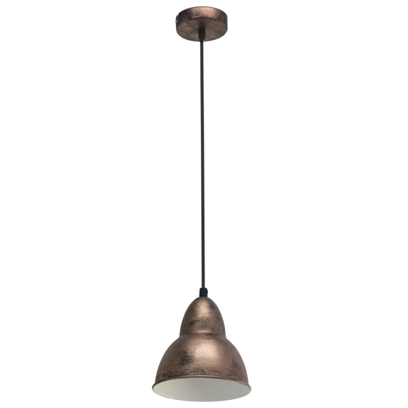 Suspension Truro cuivrée E27 60 W EGLO