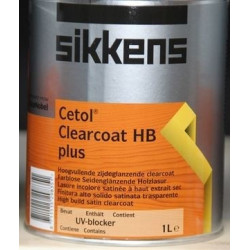 Lasure SIKKENS Clearcoat HB plus – Protection Bois | SIKKENS

