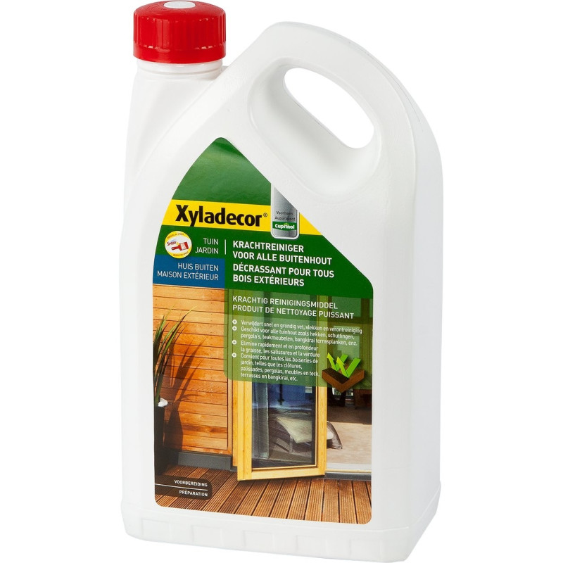 Decrassant bois extérieur 2.5L XYLADECOR