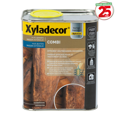 Traitement du bois Combi incolore 0,75 L XYLADECOR