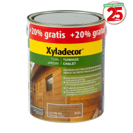 Lasure chalet protection du bois respirant 2.5 + 0.5 L Promopack XYLADECOR