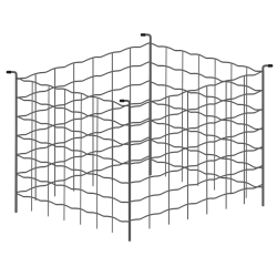 Silo à compost 80x80cm vert – Compostage facile | GIARDINO