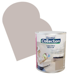 Laque Déco Graine de Pavot satinée 0,75L – Finition Satinée | DECOBEL