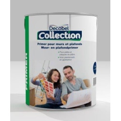 Primer mur & plafond blanc 5 L DECOBEL