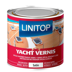 Vernis Yacht LINITOP Satiné 0,25L – Protection Bois | LINITOP