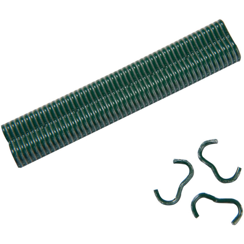 Crampon Omega plastifié vert ø 20 mm 200 pièces GIARDINO