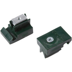 Attache pour poteau Presto vert 10 pièces GIARDINO