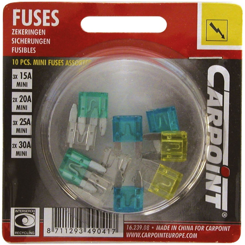 Fusibles mini 15-30 A