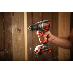 Perceuse-visseuse sans fil Brushless 18V BLACK+DECKER