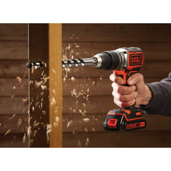 Perceuse à percussion sans fil Brushless 18V BLACK+DECKER Perceuse à percussion sans fil Brushless 18V BLACK+DECKER