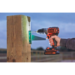Perceuse à percussion sans fil Brushless 18V BLACK+DECKER Perceuse à percussion sans fil Brushless 18V BLACK+DECKER
