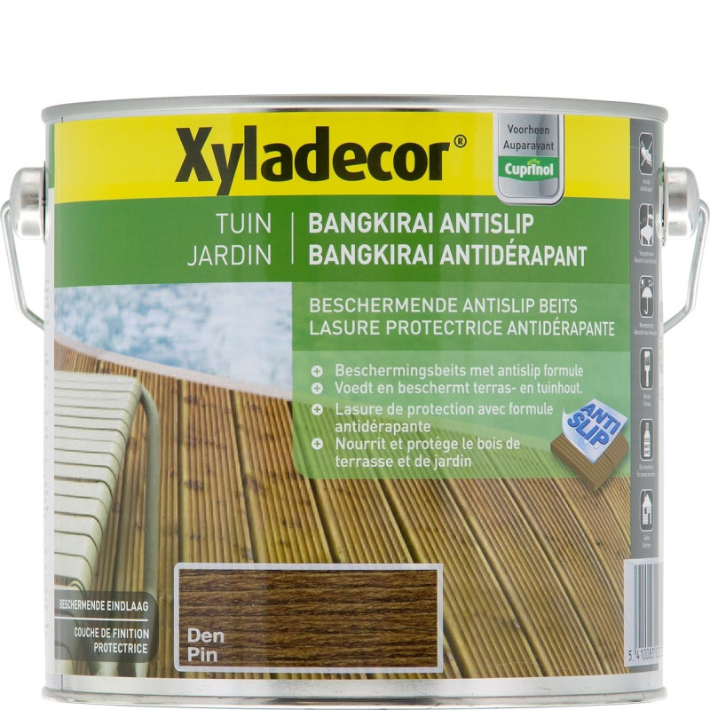 Bangkirai Antidérapant Satin Pin 2,5 L XYLADECOR