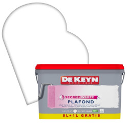 Peinture Plafond Blanc 6L DE KEYN – Offre Spéciale | DE KEYN