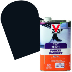 Teinte Parquet Deco anthracite mat 1 L V33