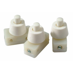 Interrupteur Poussoir Encastrable 3 Pièces – Facile à Installer | PROFILE