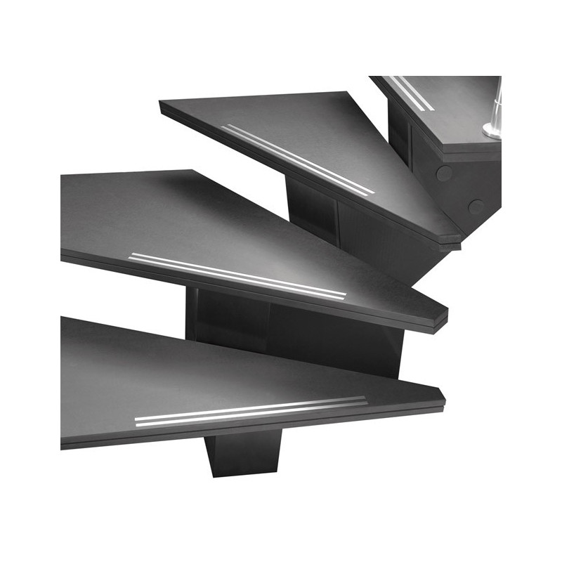 Escalier Gomera 1/4 tournant droit SOGEM marches alu | SOGEM