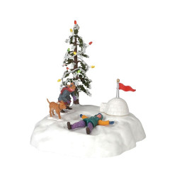 Animation Ange dans la Neige LEMAX – Déco Magique