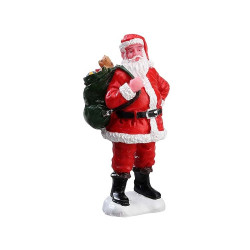 Figurine Père Noël LEMAX – Décorez votre village de Noël