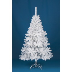 Sapin de Noël Alaska blanc 180 cm – Ambiance Hivernale