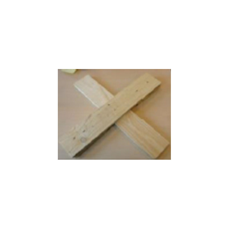 Pied de sapin croix en bois 70 cm