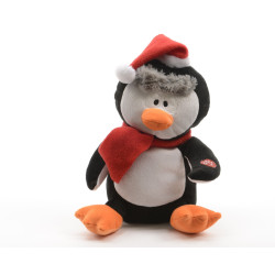 Pingouin de Noël chantant DECORIS – Ambiance Festive