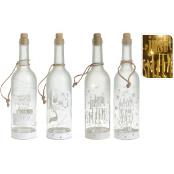 Bouteille Verre Décorative LED – Ambiance Magique